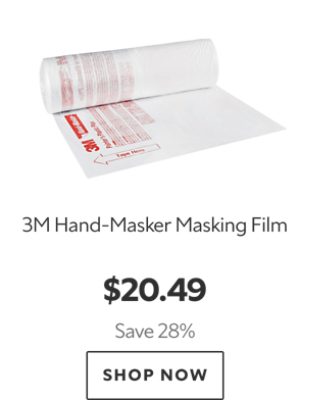 3M Hand-Masker Masking Film. $20.49. Save 28%. Shop now.