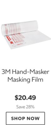 3M Hand-Masker Masking Film. $20.49. Save 28%. Shop now.