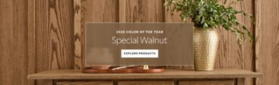2026 Color of the Year Special Walnut. Explore products.