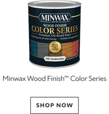 Minwax Wood Finish Color Series. Shop now.