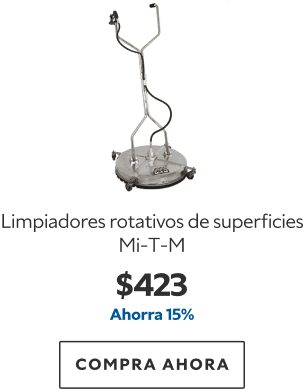 Limpiadores rotativos de superficies Mi-T-M. $423. Ahorra 15%. Compra ahora.