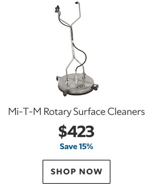 Mi-T-M Rotary Surface Cleaners. $423. Save 15%. Shop now.