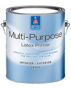 Multi-purpose interior and exterior latex primer sealant.