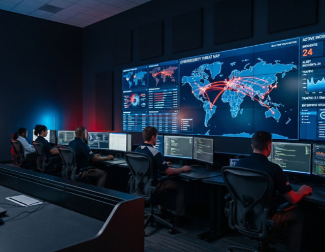 network operations centre in a data centre