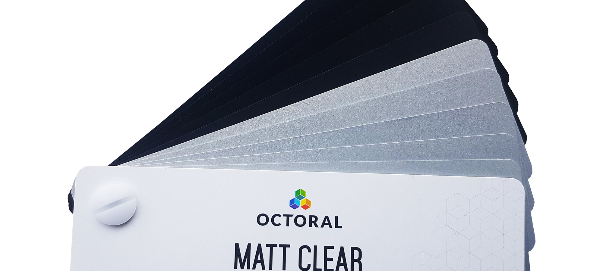 Octoral Matt Clear swatch book