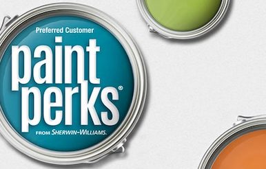 Preferred customer. PaintPerks By Sherwin-Williams.