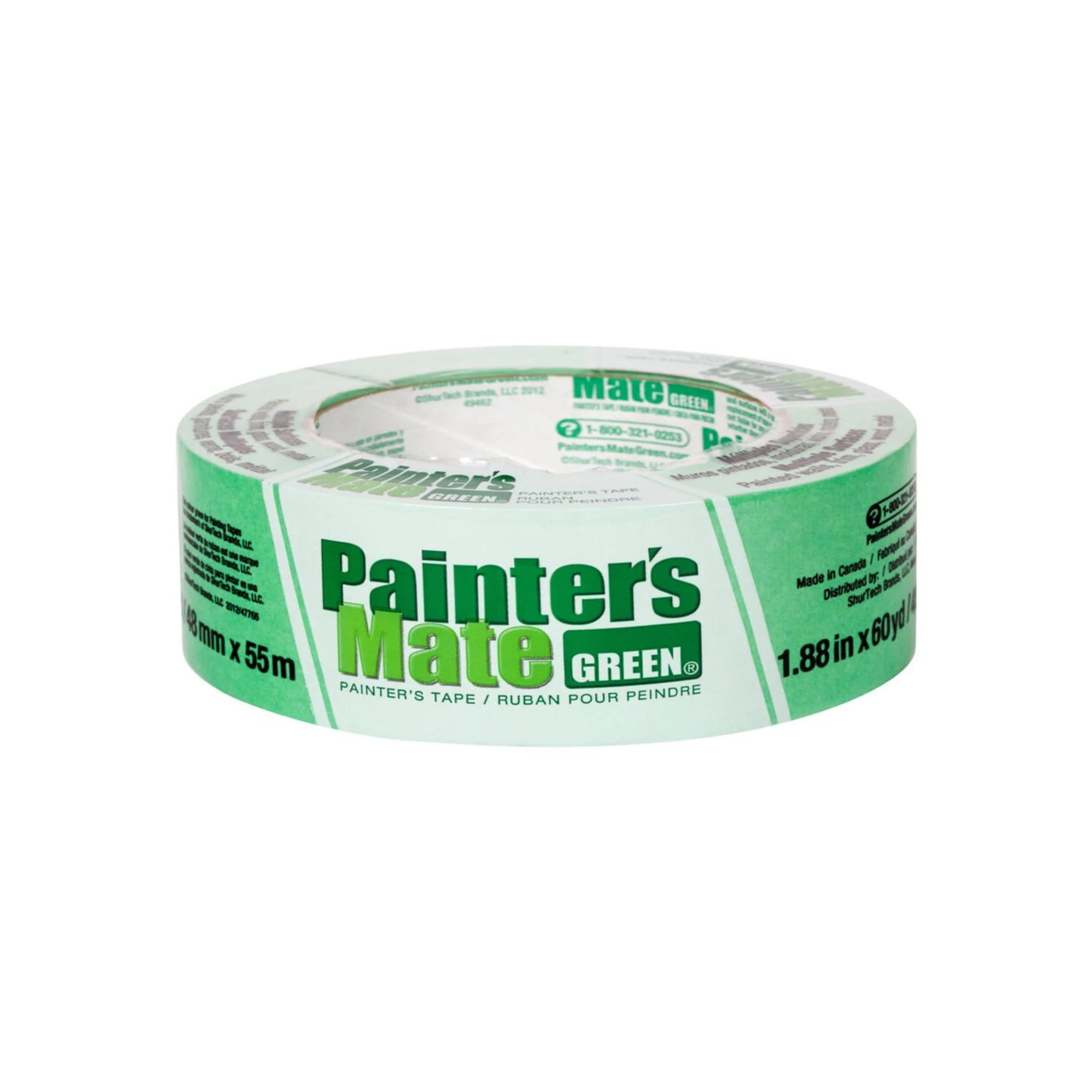 2-PK PAINTER'S MATE Multi-Surface Painter's Tape Green 1.41 IN x