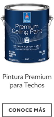 Pintura premium para techos.