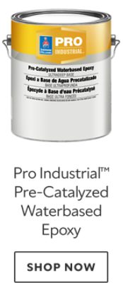 Pro Industrial™ Pre-Catalyzed Waterbased Epoxy. Shop now.