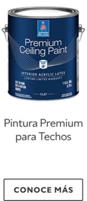 Pintura premium para techos.