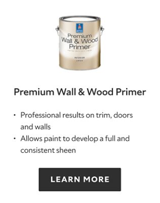 Premium Wall & Wood Primer - Sherwin-Williams