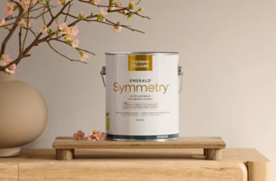 A gallon of Sherwin-Williams Emerald Symmetry. 