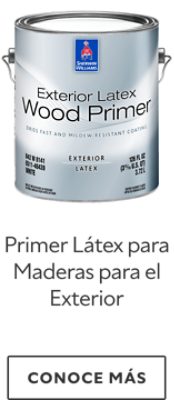 Primer Látex para Maderas para el Exterior.