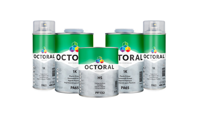 Octoral primer/surfacers range.
