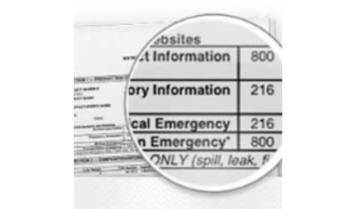 Pro data sheets, showing a zoomed in portion.