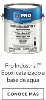Pro Industrial™ Epoxi catalizado a base de agua.