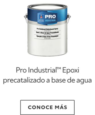 Pro Industrial™ Epoxi precatalizado a base de agua.