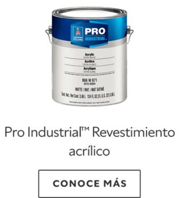 Pro Industrial™ Revestimiento acrílico.