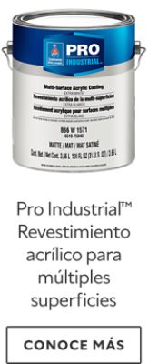 Pro Industrial™ Revestimiento acrílico para múltiples superficies.