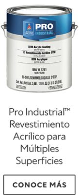 Pro Industrial™ Revestimiento Acrílico para Múltiples Superficies.