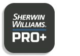 The Sherwin-Williams PRO+ app icon.