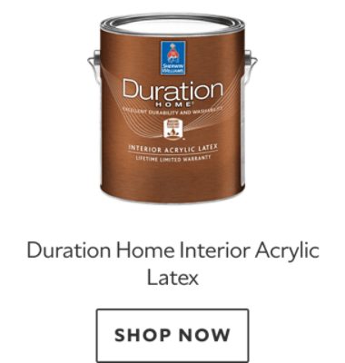 Duration Home Interior Acrylic Latex. Shop Now.