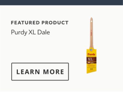 Purdy XL Dale Brush Product Card.