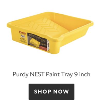 Purdy NEST Paint Tray 9 inch. Shop now.