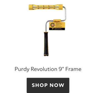 Purdy Revolution 9" Frame. Shop now.