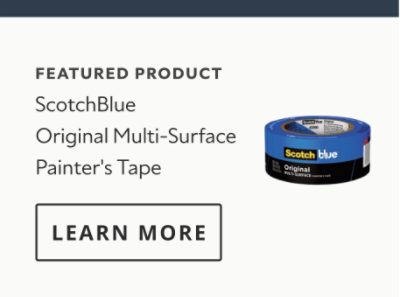 ScotchBlue Multi Surface Painter's Tape Product Card.