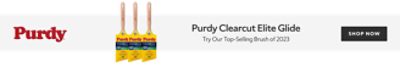 Purdy logo. Purdy Clearcut Elite Glide. Try our top selling brush of 2023. Shop now.