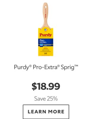 Purdy® Pro-Extra® Sprig™. $18.99. Save 25%. Learn more.