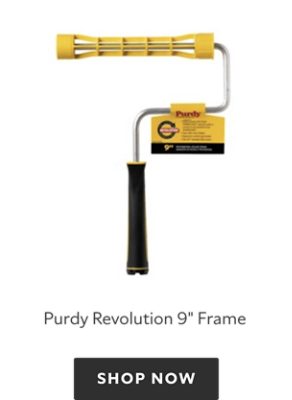 Purdy Revolution 9 inch Frame. Shop now.
