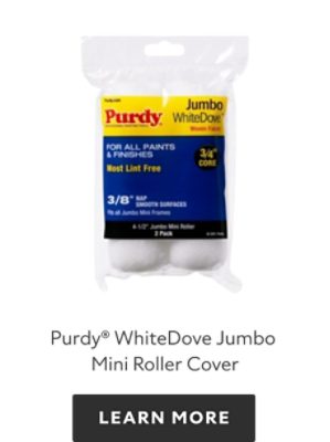 Purdy WhiteDove Jumbo Mini Roller Cover.