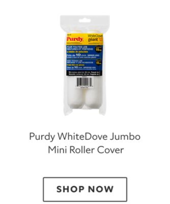 Purdy WhiteDove Jumbo Mini Roller Cover.