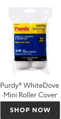 Purdy WhiteDove Jumbo Mini Roller Cover. Shop now.