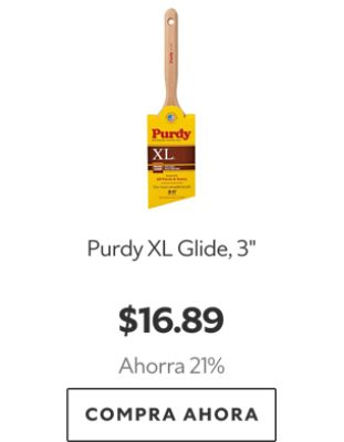 Purdy XL Glide, 3". $16.89. Ahorra 21%. Compra ahora.