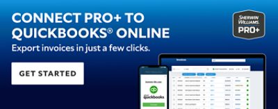 Connect PRO+ to Quickbooks Online. Export invoices in just a few clicks. Get started.