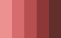 Red paint color swatches.