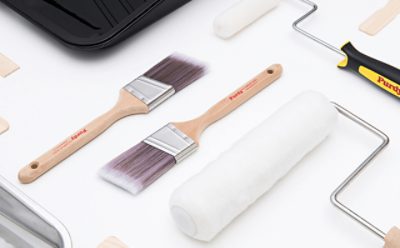 Purdy brushes and rollers.