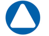 Safety blue icon