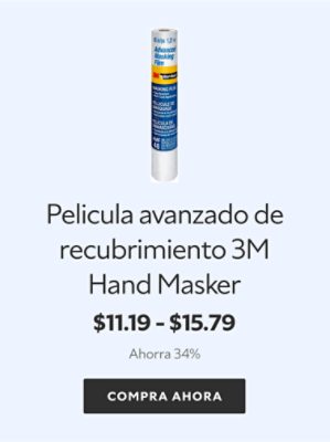 Pelicula avanzado de recubrimiento 3M Hand Masker. $11.19 - $15.79. Ahorra 34%. Compra ahora.