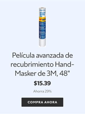 Película avanzada de recubrimiento Hand-Masker de 3M, 48". $15.39. Ahorra 29%. Compra ahora.