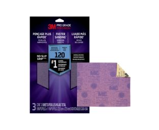 3M 120 grit sandpaper.