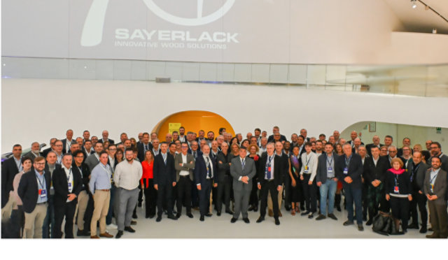 Sayerlack 70 years anniversary group.