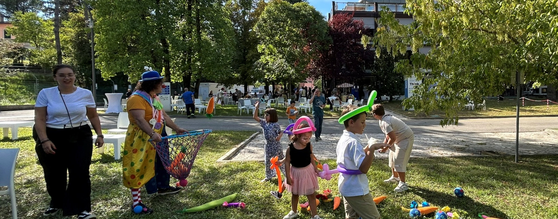 Sayerlack family day in Pianoro plant.