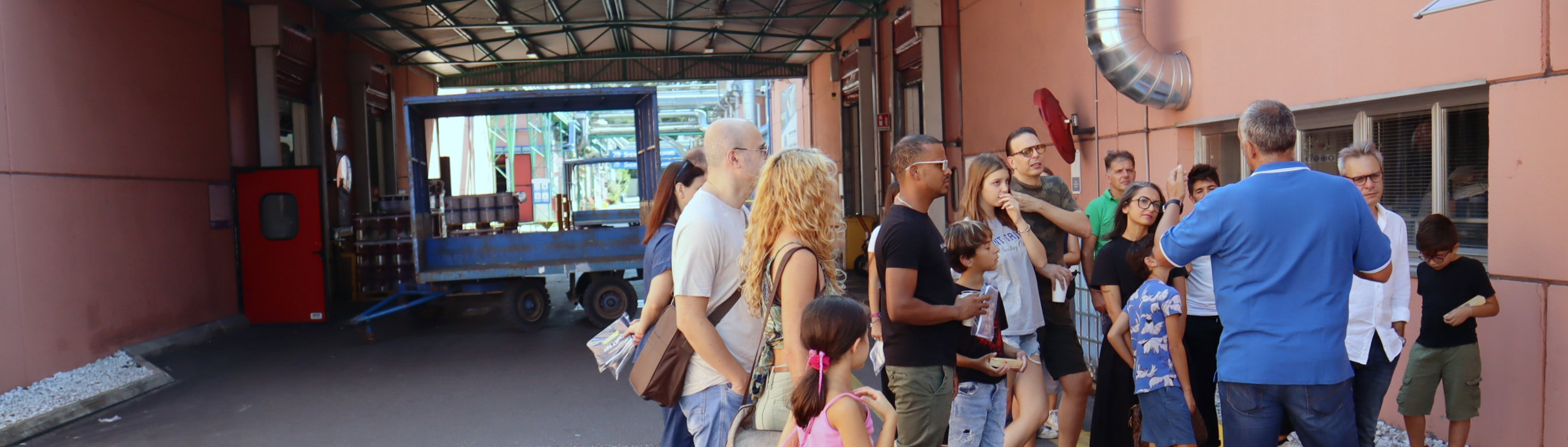 Sayerlack family day in Pianoro plant.