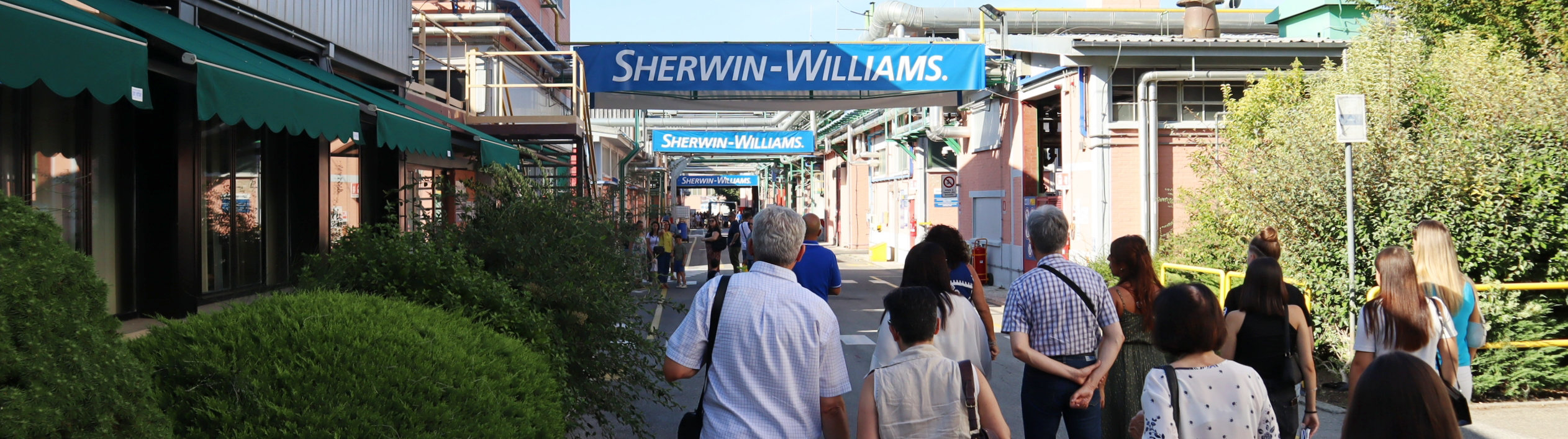 Sayerlack family day in Pianoro plant.