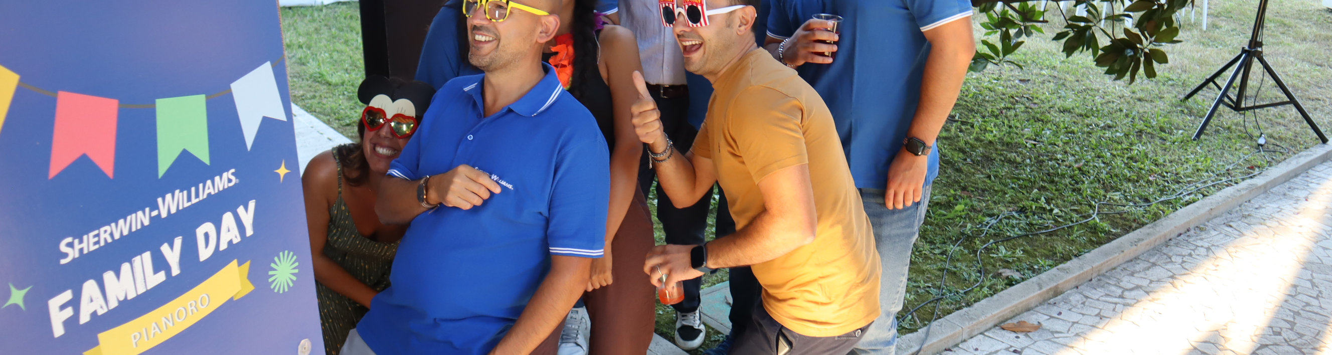 Sayerlack family day in Pianoro plant.