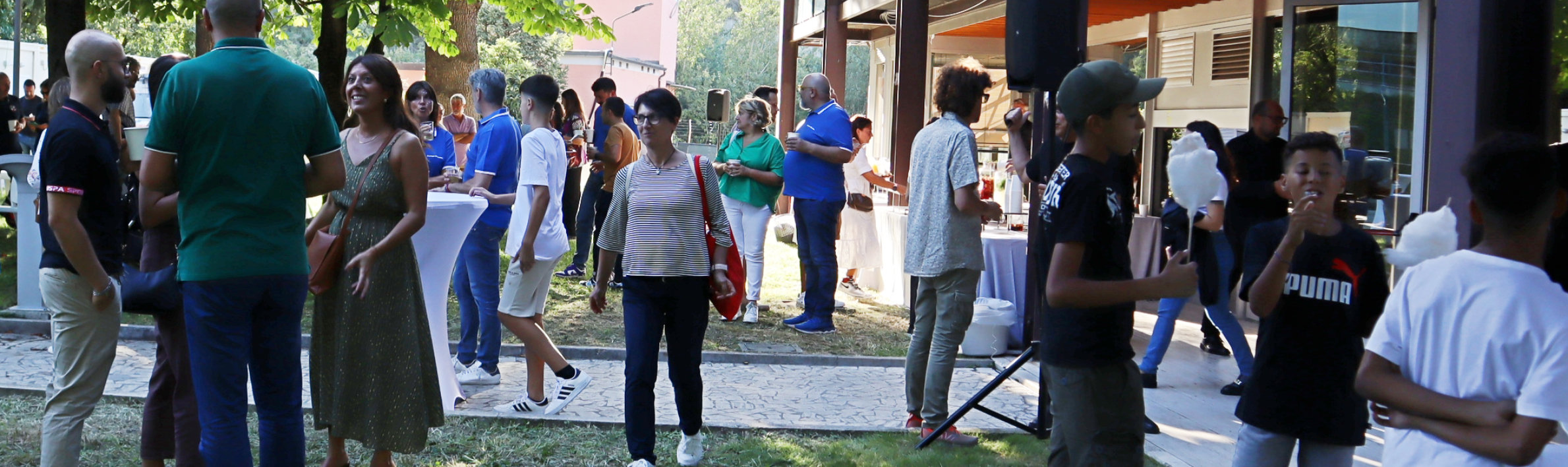 Sayerlack family day in Pianoro plant.